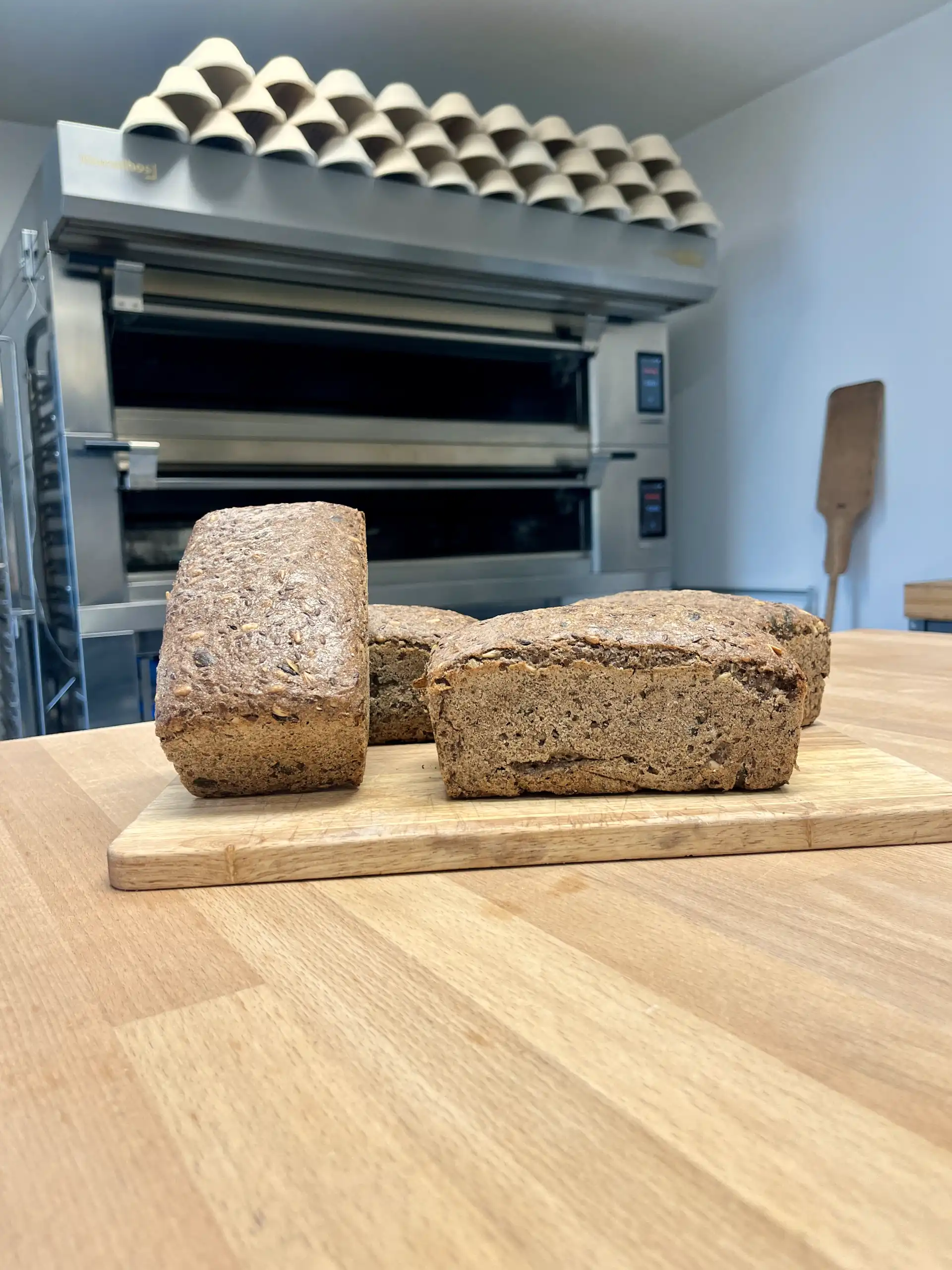 Pain artisanal et ingrédients